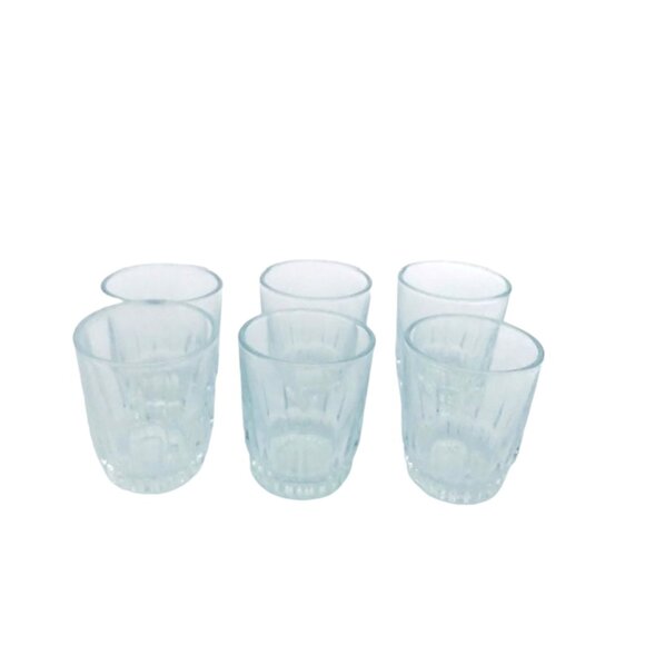 Arcoroc 6 Piece Crystal Shot Glasses - Picture 2 of 7